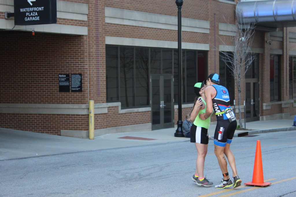 A sweet moment shared by TEAM IMF Athlete, Jake Schild, and his super supportive girlfriend!