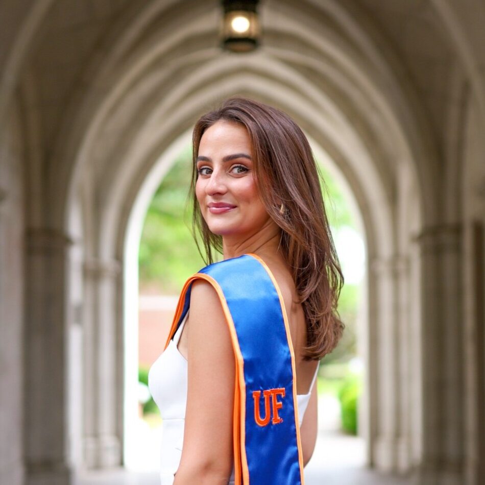 Kemper Reback - Graduation photos - Tuesday, April 9, 2024 at University of Florida  in Gainesville, Fla. / photo by Ashley Ray